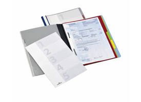 Organisatiemap Durable Divisoflex A4 blauw