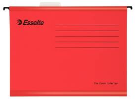 Hangmap Esselte Classic A4 V-bodem 345x240mm rood