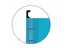 Hangmap Esselte Classic A4 V-bodem 345x240mm blauw