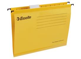 Hangmap Esselte Classic A4 V-bodem 345x240mm geel