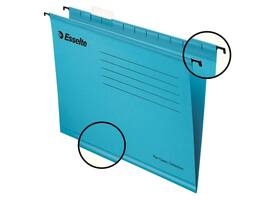 Hangmap Esselte Classic folio V-bodem 382x240mm blauw