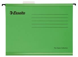 Hangmap Esselte Classic folio V-bodem 382x240mm groen