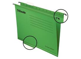 Hangmap Esselte Classic folio V-bodem 382x240mm groen