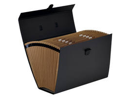 Sorteerkoffer Bankers Box Handifile 19-vaks zwart