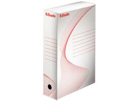 Archiefdoos Esselte Boxycolor 80mm 352x250mm wit