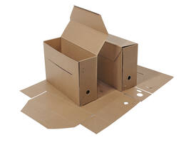 Gemeentearchiefdoos Djois folio 370x265x115mm bruin