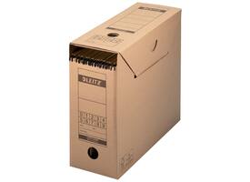Archiefdoos met deksel Leitz Premium 120x275x325mm natuurbruin