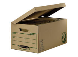 Opbergdoos Bankers Box Earth flip top bruin