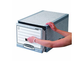 Archieflade Bankers Box A4 System A4 grijs