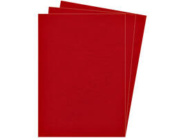 Voorblad Fellowes A4 lederlook rood 100 stuks