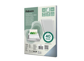 Voorblad Fellowes A4 PVC 180micron recycled 25 stuks