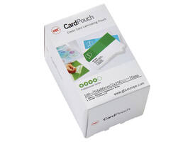 Lamineerhoes GBC 54x86mm 2x250micron creditcard 100 stuks
