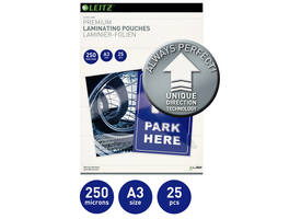 Lamineerhoes Leitz iLAM A3 2x250micron 25 stuks
