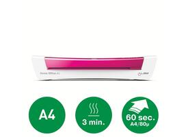 Lamineermachine Leitz iLAM Home Office A4 roze