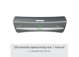 Lamineermachine Leitz iLAM Office A4 zilver