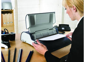 Inbindmachine Fellowes Quasar-E 21-gaats