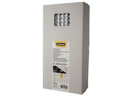 Bindrug Fellowes 12mm 21rings A4 wit 100 stuks