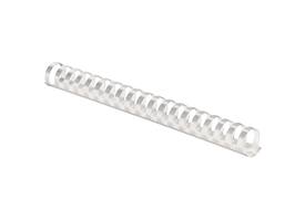 Bindrug Fellowes 19mm 21rings A4 wit 100 stuks