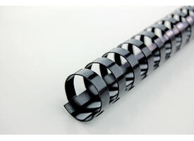 Bindrug GBC 6mm 21rings A4 zwart 100 stuks