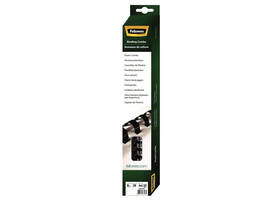 Bindrug Fellowes 8mm 21rings A4 zwart 25 stuks