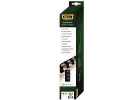 Bindrug Fellowes 12mm 21rings A4 zwart 25 stuks