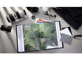 Showmap Rillstab A4 10 kanaals 100-tassen zwart