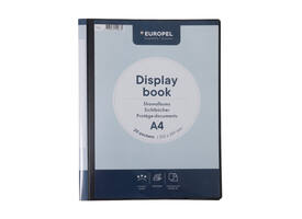 Showmap Europel Frontview A4 20-tassen antraciet