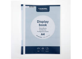 Showmap Europel Frontview A4 20-tassen wit