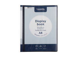 Showmap Europel Frontview A4 30-tassen antraciet