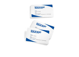 Visitekaart Sigel 85x55mm blanco 225gr ronde hoeken wit 100 stuks