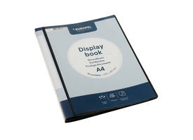Showmap Europel Frontview A4 10-tassen antraciet