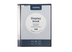 Showmap Europel Frontview A4 10-tassen antraciet
