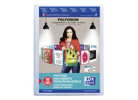 Showalbum Oxford Polyvision A4 40-tassen PP transparant