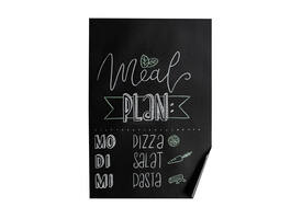 Krijtbord folie Folia 45x200cm incl 10 krijtjes zelfkl verwijderbaar