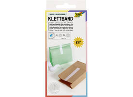 Klittenband Folia 20mmx2m wit 2 rollen
