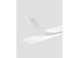 Klittenband Folia 20mmx2m wit 2 rollen