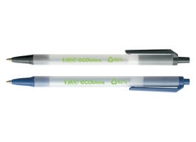 Balpen Bic Ecolutions medium zwart