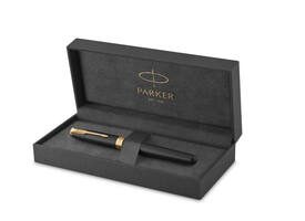 Vulpen Parker Sonnet matte black lacquer GT medium
