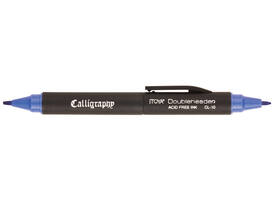 Kalligrafiepen Itoya CL-10 1.5 èn 3.0mm blauw