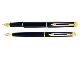 Balpen Waterman Hémisphère black lacquer GT medium