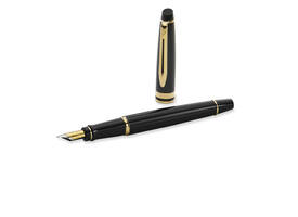 Vulpen Waterman Expert black lacquer GT medium