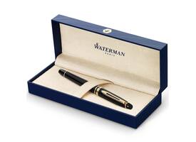 Vulpen Waterman Expert black lacquer GT medium