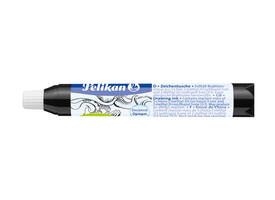 Oostindische inkt Pelikan pipet 9ml zwart