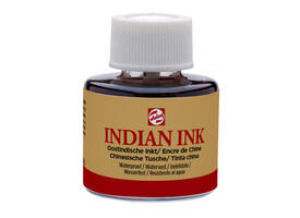 Oost-Indische inkt Talens zwart 11ml