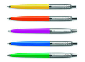 Balpen Parker Jotter Original CT M transitbox 20 assortikleuren