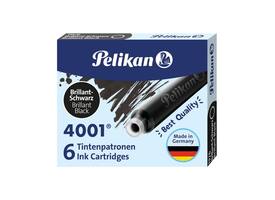 Inktpatroon Pelikan 4001 zwart 6 stuks