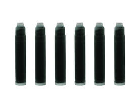 Inktpatroon Waterman internationaal zwart pak à 6 stuks