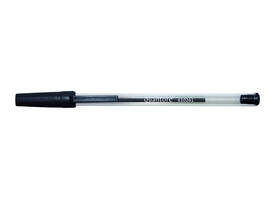 Balpen Quantore Stick zwart medium