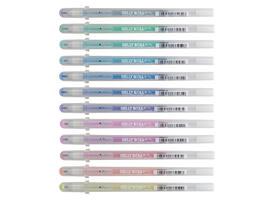 Gelschrijver Sakura Gelly Roll Stardust set à 12 kleuren