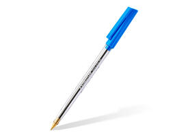 Balpen Staedtler Stick 430 medium blauw